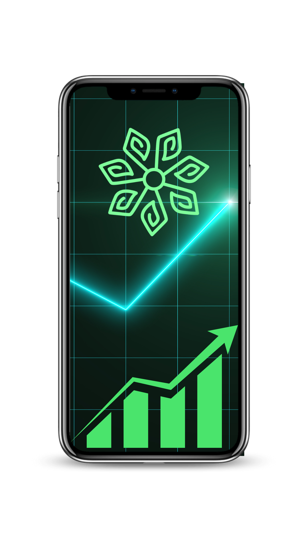 Celular com Logo LeadLeader